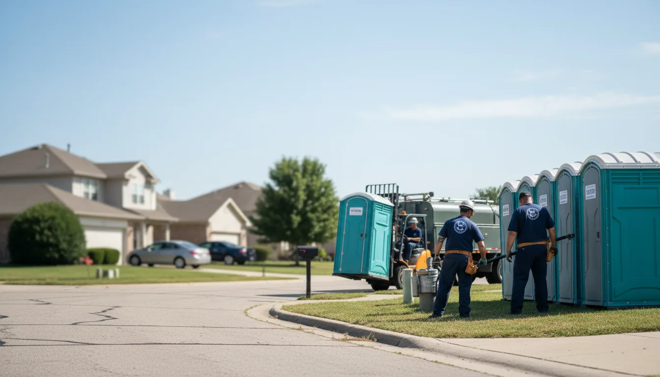 Porta Potty Rental in Midland, OH near me
